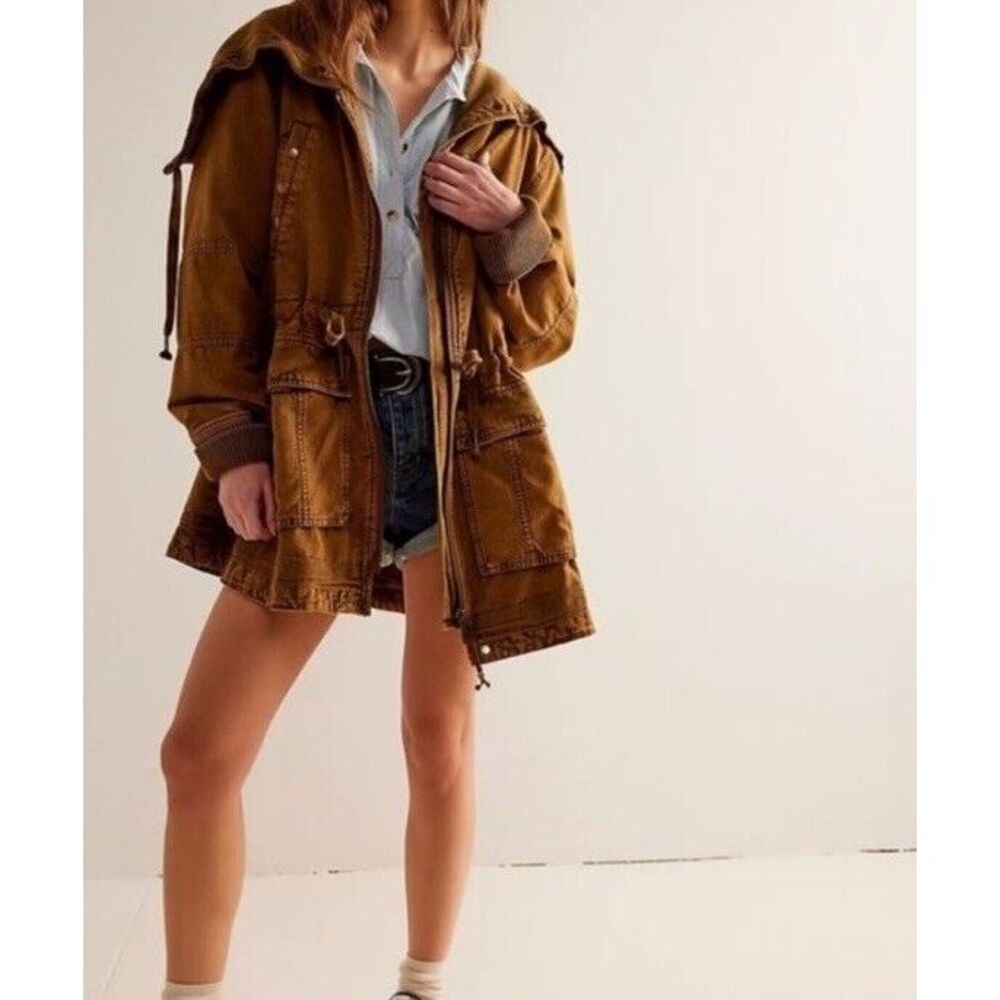 NEW We The Free Size XL Surplus Future Parka Olive Night Moss $198 - Picture 3 of 8